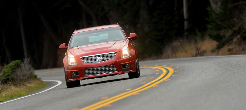 Illustration for article titled Cadillac CTS-V Sport Wagon: First Drive